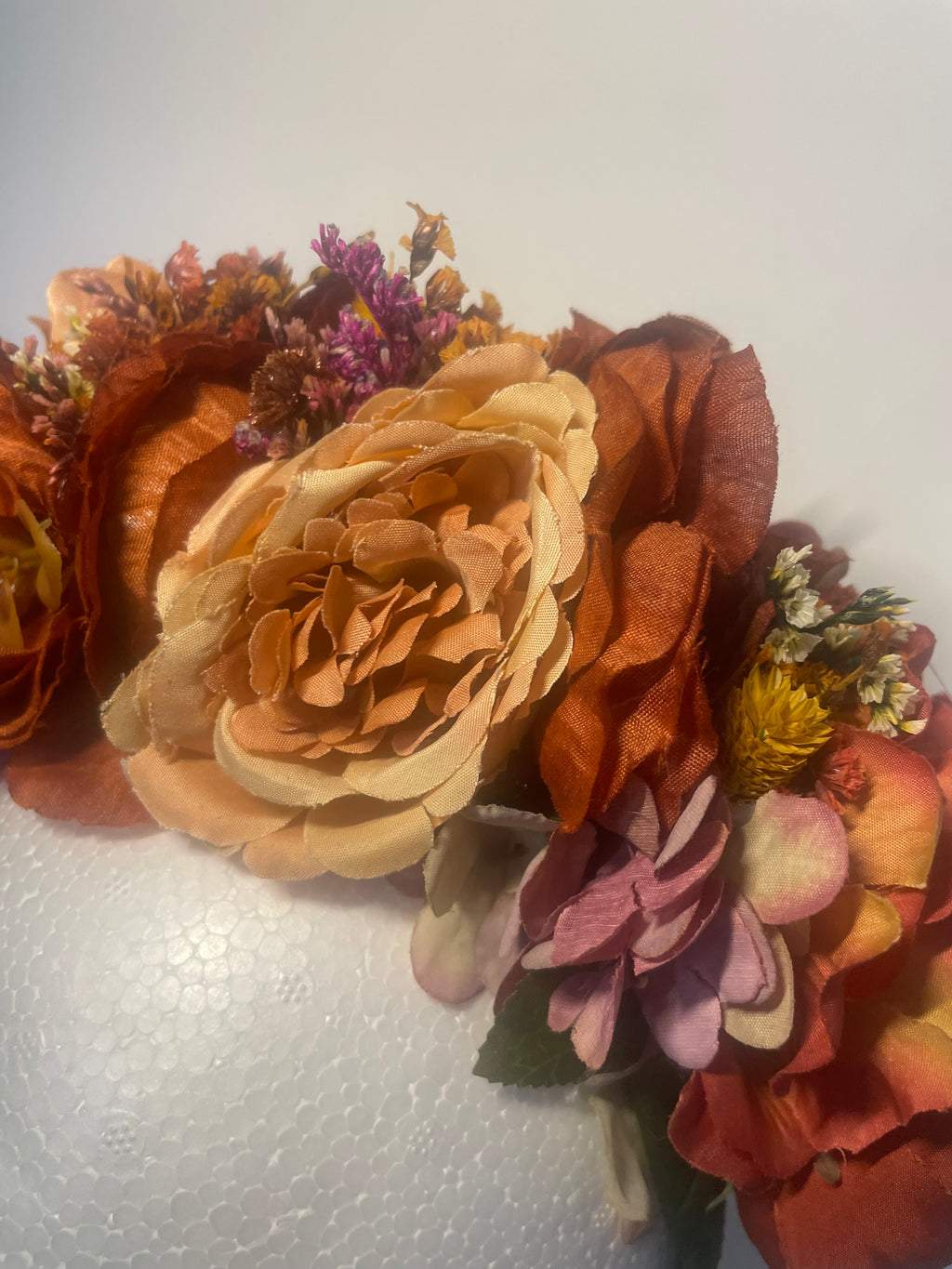 autumn brown colours headband