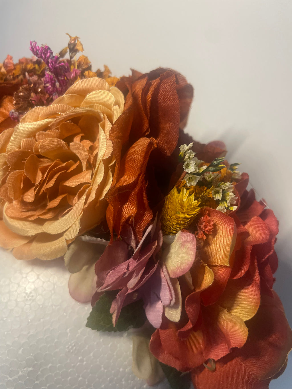 autumn brown colours headband