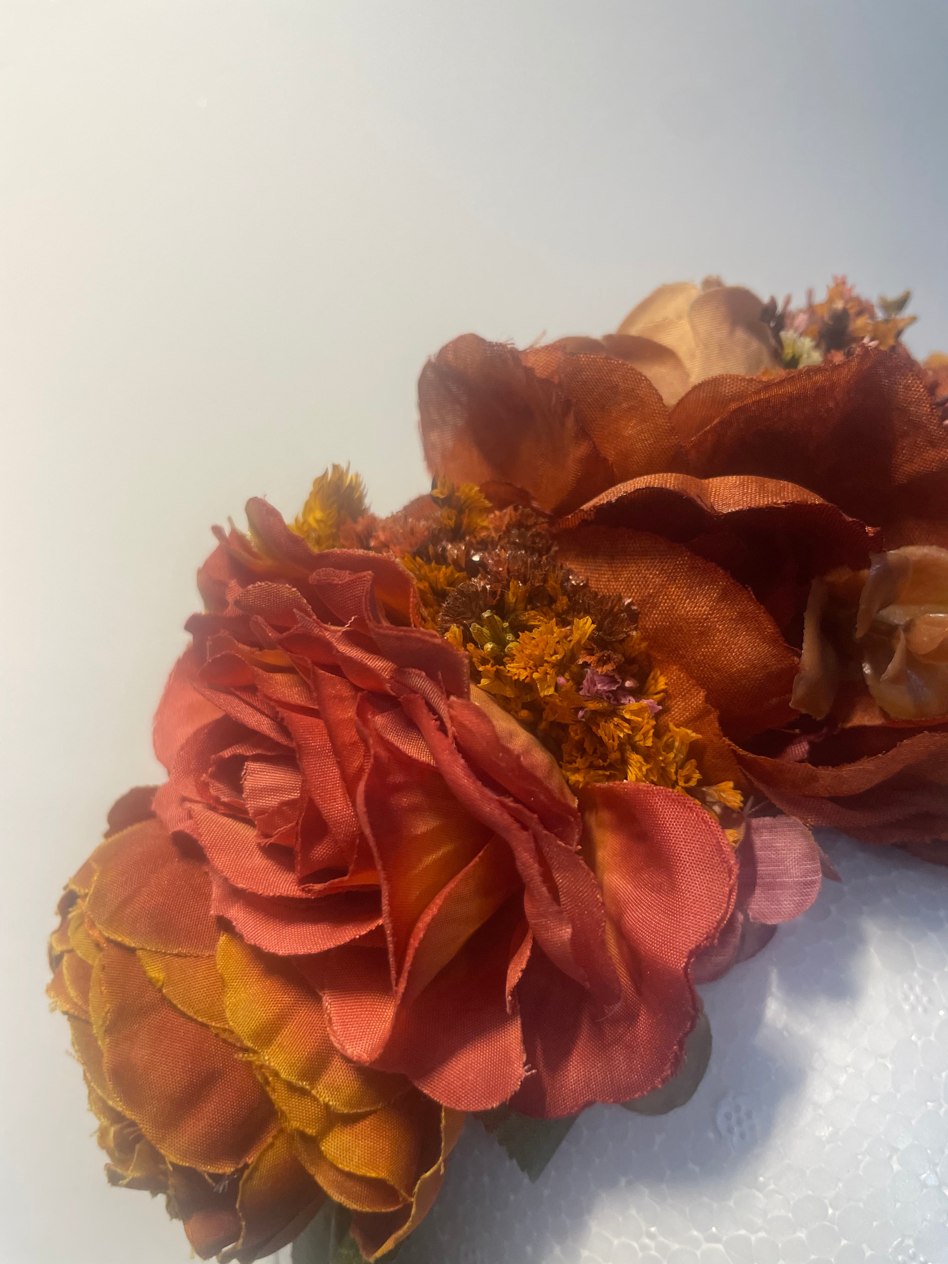 autumn brown colours headband